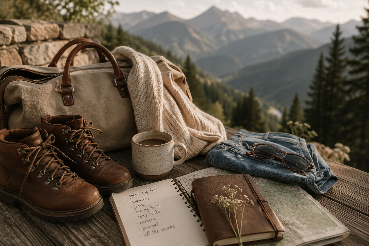 What I Packed, Wore & Loved on Our Mountain Getaway